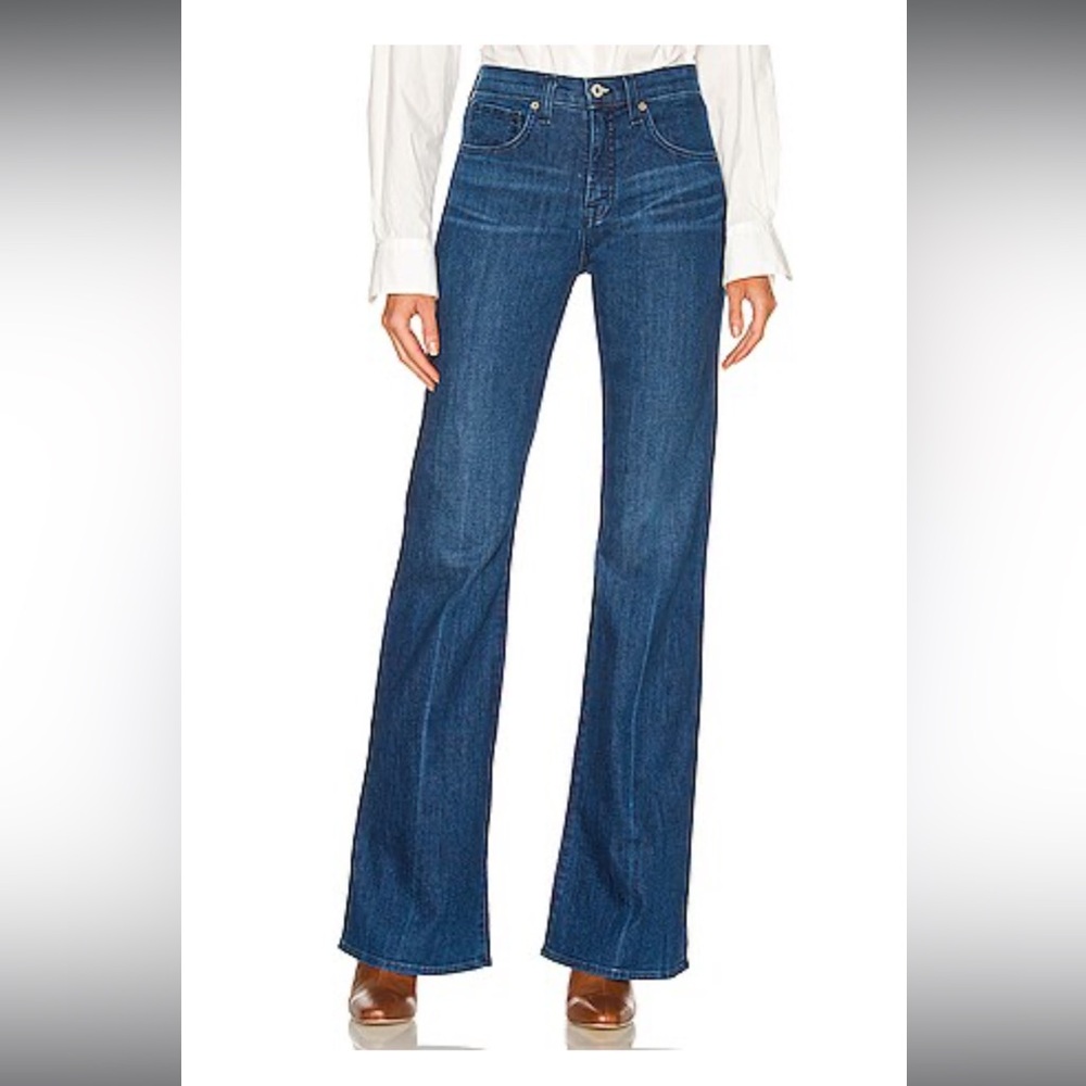 Nili Lotan Celia Jeans new with tags dark wash 26 bootcut midrise